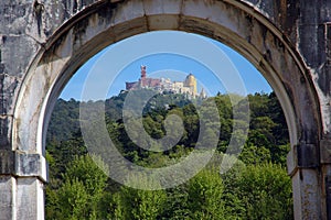 Pena Palace, Sintra, Portugal photo