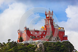 Pena Palace in Sintra - Portugal