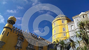 Pena Palace Sintra, in Portugal photo