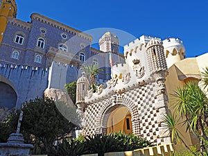 Pena Palace, Sintra, Portugal photo