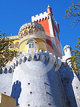 Pena Palace, Sintra, Portugal photo