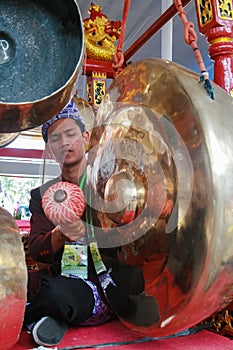 Penabuh Gong or a Gong Player