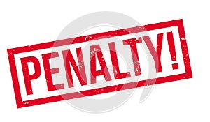 Penalty rubber stamp