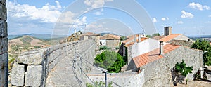 Panoramic view of Penamacor, a medieval village in the Beira Baixa region of Portugal photo