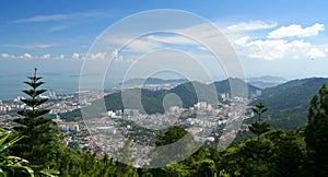 Penang from above