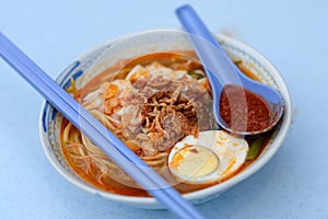 Penang famous hokkien prawn noodle