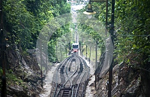 Penang Hill Funicular Train photo