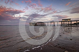 Penarth Pier at Sunset