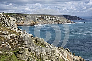 Penberth Cove and Porthguarnon