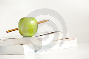 A Pencil through an Apple