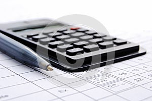 Pencil and the calculator