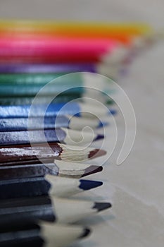 Pencil-color your life that it would become brighter photo