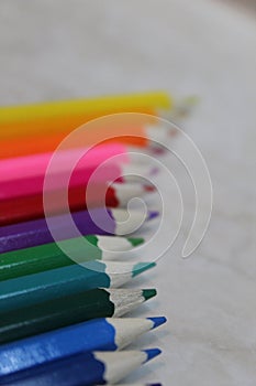 Pencil-color your life that it would become brighter photo
