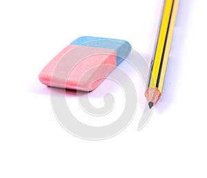 Pencil and Eraser photo