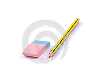 Pencil and Eraser photo