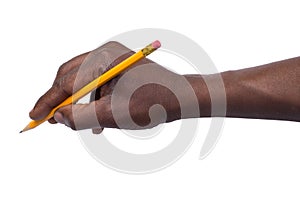 Pencil in hand