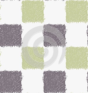 Pencil hatched gray and green squares