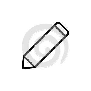 Pencil icon . pen symbol. edit icon vector