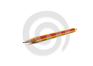 Pencil isolated on pure white background