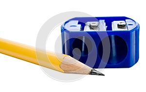 Pencil and pencil sharpener