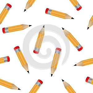 Pencil seamless pattern