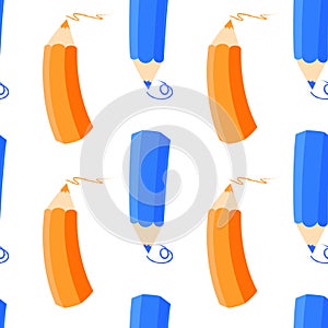 pencil seamless pattern