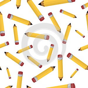 Pencil seamless pattern