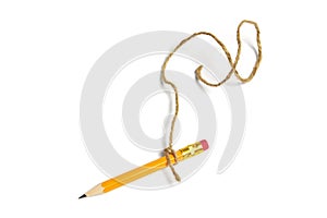 Pencil Tied with String