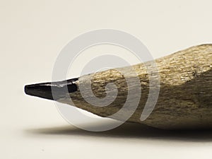 Pencil tip in a macro scale