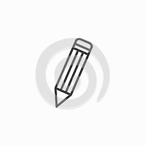 Pencil vecor icon set