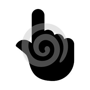 Pencil vector glyph flat icon