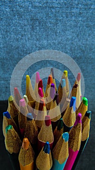 Pencils in a bunch. It doesnâ€™t matter what color you are if youâ€™re connected with each other