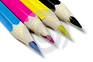 Pencils CMYK