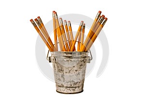 Pencils in a cup holder