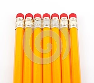 Pencils with eraser photo