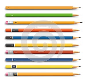 Pencils various design