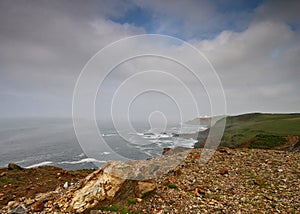Pendeen lighthouse viewed from