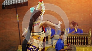 Pendet Traditional Balinese Dance in GWK Garuda Wisnu Kencana