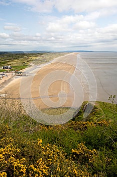 Pendine Sands beach South Wales