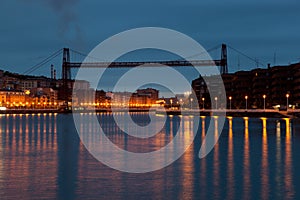 Pending bridge in Portugalete