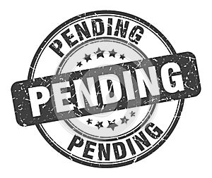 pending stamp