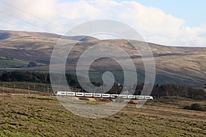 Pendolino electric train West Coast Main Line