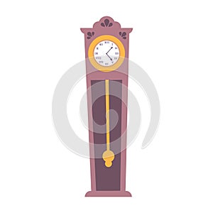 Pendulum Clock Illustration