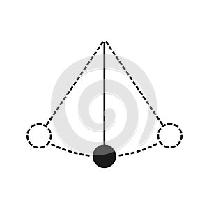 pendulum icon vector