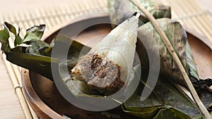 Pengkang is Indonesia sticky rice snacks.