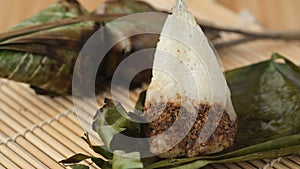 Pengkang is Indonesia sticky rice snacks.