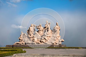 Penglai City, Shandong Province, Penglai Eight Immortals plastic base