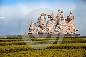 Penglai City, Shandong Province, Penglai Eight Immortals plastic base