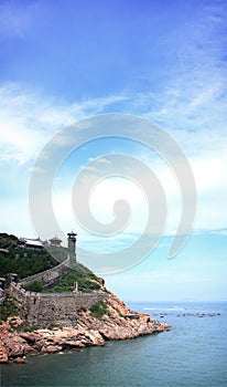 Penglai Pavilion at, Yantai