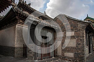 Penglai Penglai Pavilion and drenched floor Shandong Penglai Pavilion